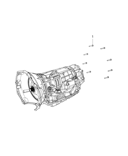 2015 Ram 3500 Pickup Mounting Bolts Diagram 2