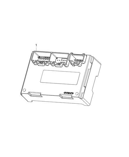 2021 Jeep Grand Cherokee Modules, Body Diagram 20