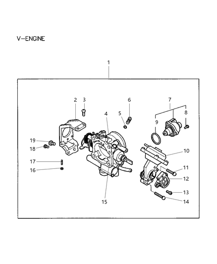 2005 Chrysler Sebring Coupe Throttle Body Diagram 2