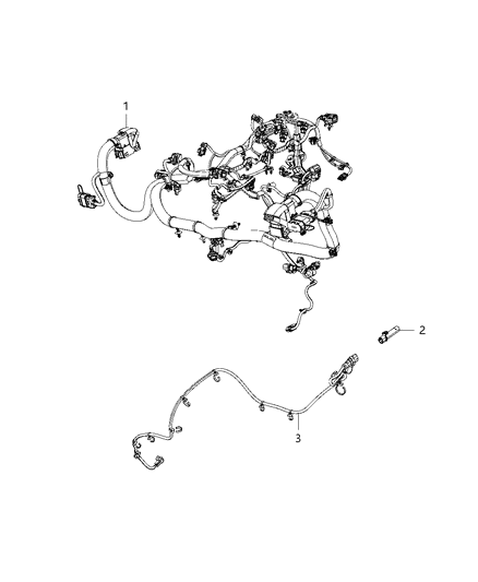 2019 Jeep Wrangler Wiring, Engine Diagram 2