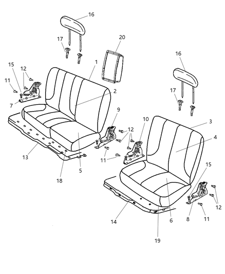 2012 Ram 2500 Lid-Storage Bin Diagram for 1NN521TVAB