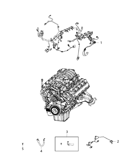 2021 Jeep Grand Cherokee Wiring-Engine Diagram for 5035752AA