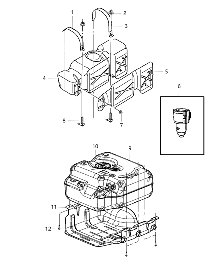 2011 Ram 5500 Fuel Tank Diagram