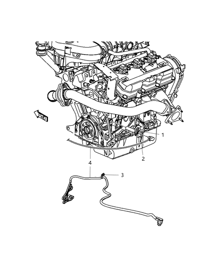 2007 Chrysler Pacifica Cylinder Block Heater Diagram 2