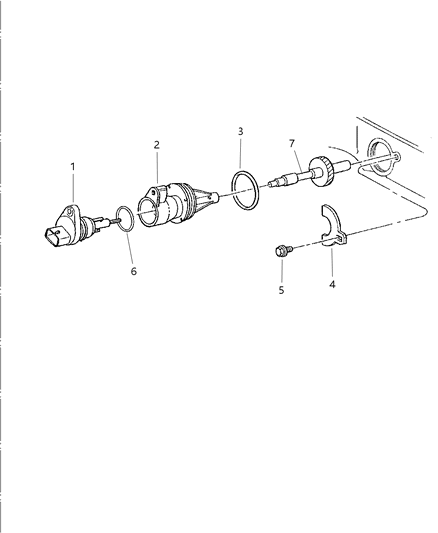 1997 Dodge Ram Wagon Speedometer Pinons Diagram