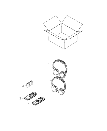 2020 Chrysler Pacifica DVD & Video System Diagram 2