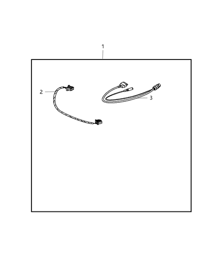 2007 Jeep Commander Module Kit - Ipod Adapter Diagram