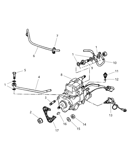 2001 Jeep Cherokee Fuel Injection Pump Diagram