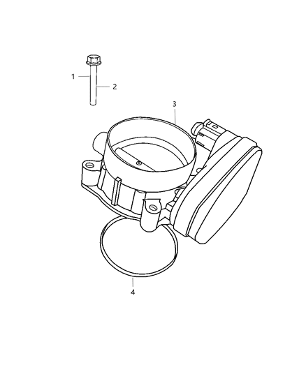 2010 Dodge Challenger Throttle Body Diagram