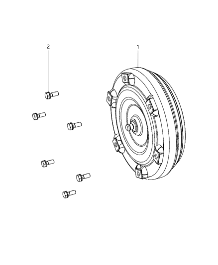 2020 Jeep Compass Torque Converter Diagram 2