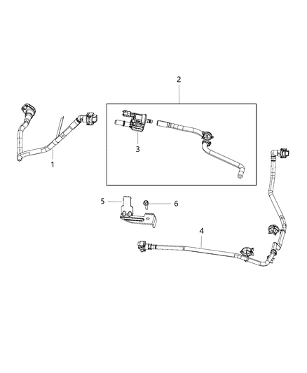 2015 Ram 1500 Emission Control Vacuum Harness Diagram