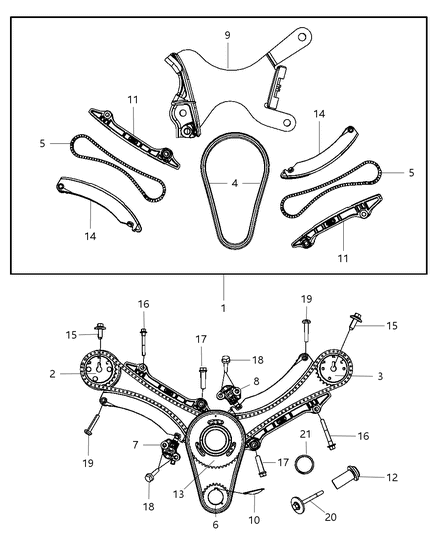 2008 Dodge Dakota Timing System Diagram 2