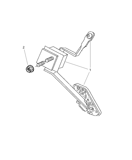 1998 Dodge Neon Accelerator Pedal Diagram