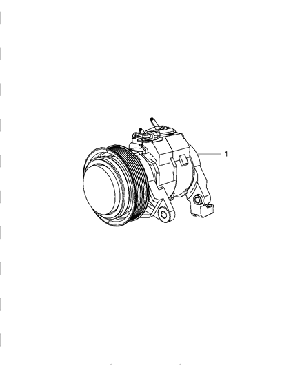 2008 Dodge Ram 4500 A/C Compressor Diagram