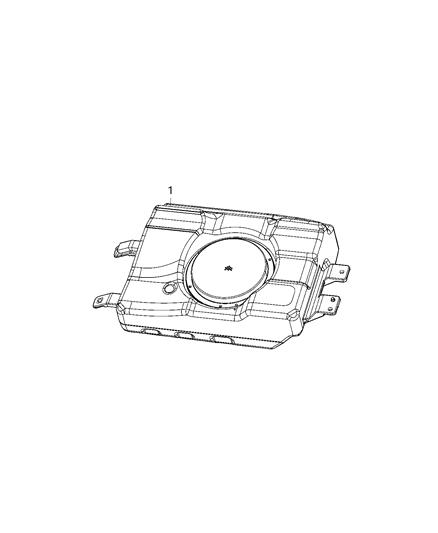 2021 Dodge Durango Speakers, Amplifier And Sub Woofer Diagram 4