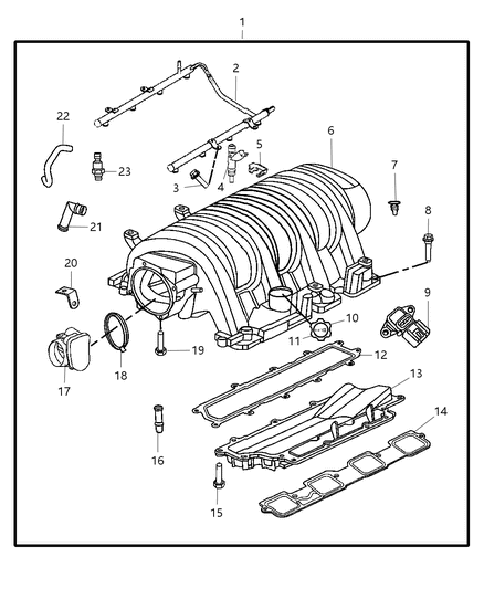 2010 Dodge Charger Intake Manifold Diagram 6