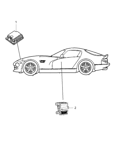 2013 Dodge Viper Modules Lighting Diagram