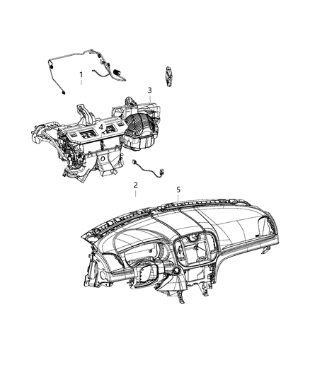 2018 Chrysler 300 Module, A/C Blower Control Diagram