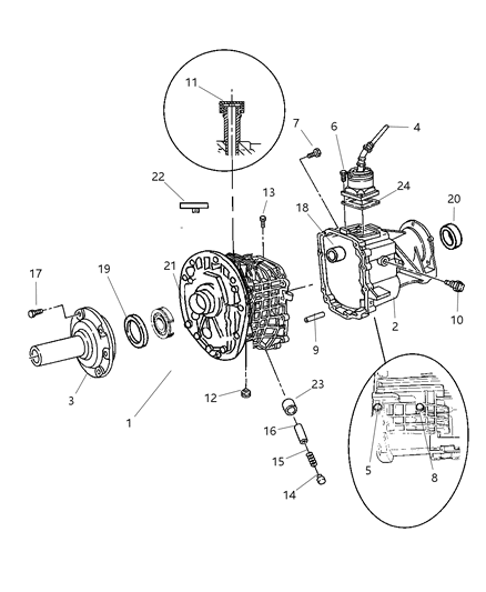 1998 Dodge Ram 1500 Case And Extension Diagram 2