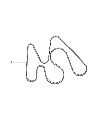 2011 Ram 3500 Pickup Drive Belts Diagram