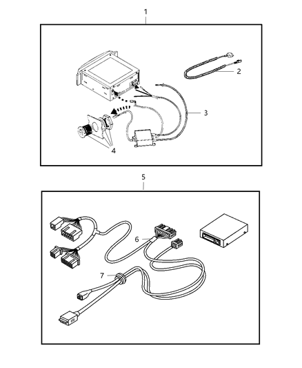 2008 Dodge Ram 3500 Cab Chassis Ipod Diagram