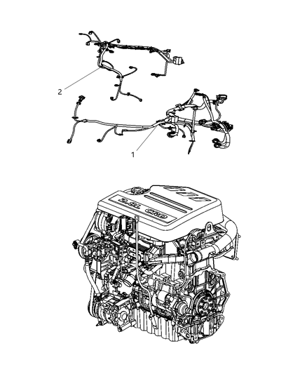 2008 Dodge Grand Caravan Wiring - Engine Diagram 1