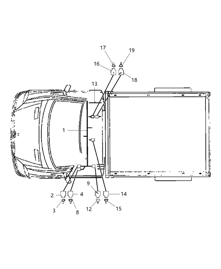 2009 Dodge Sprinter 3500 Cover-FUSEBLOCK Diagram for 68016740AA