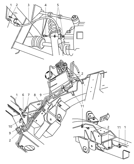 2001 Chrysler Prowler Screw-Tapping Diagram for 154780