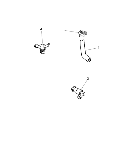 2001 Chrysler Voyager Crankcase Ventilation Diagram 1