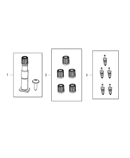 2016 Jeep Compass Tire Monitoring System Diagram