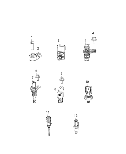 2021 Ram 1500 Sensors, Engine Diagram 4