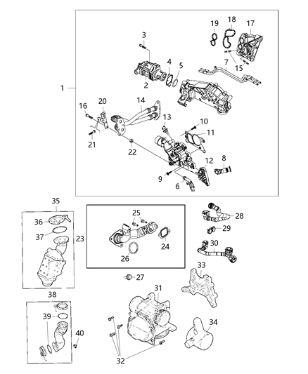 2015 Jeep Cherokee EGR Valve Diagram 2