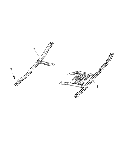 2020 Jeep Gladiator Skid Plate Diagram