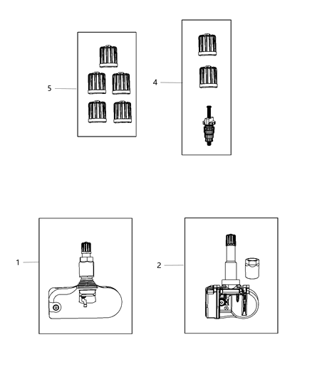 2010 Dodge Journey Tire Monitoring System Diagram