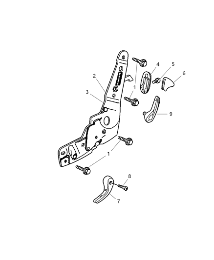 2000 Dodge Ram 1500 Recliner Diagram