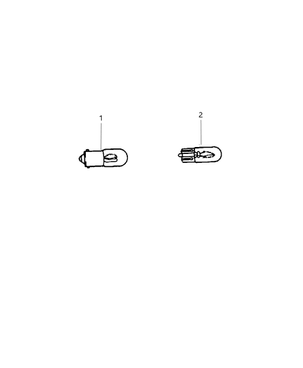 1997 Dodge Intrepid Bulbs Diagram