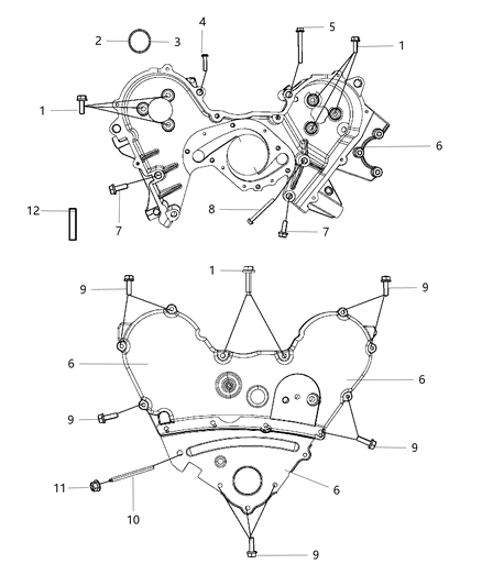 2010 Dodge Challenger Timing System Diagram 1