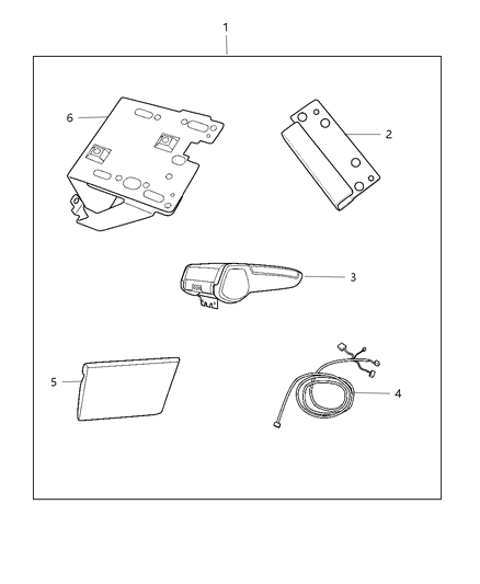 2010 Chrysler Sebring Media System Diagram