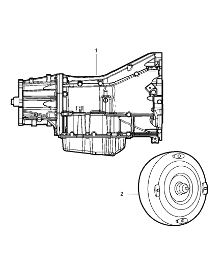 2005 Jeep Wrangler Transmission Assembly Diagram