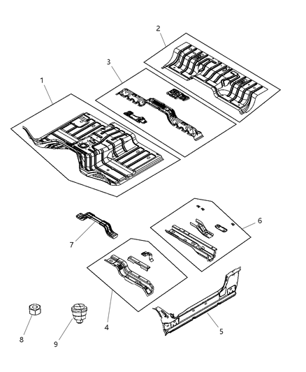 2011 Ram 4500 Floor Pan Diagram 2