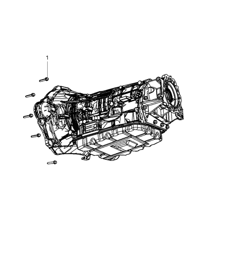 2009 Dodge Ram 3500 Pickup Mounting Bolts Diagram 2