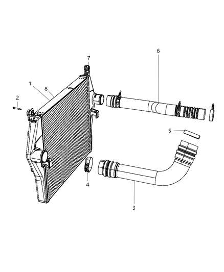 2005 Dodge Ram 3500 Air Charge Cooler Diagram