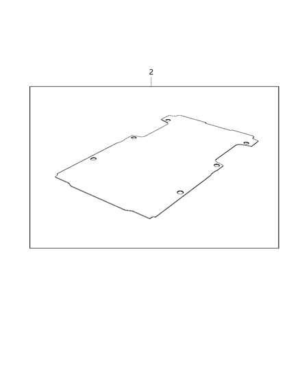 2014 Ram ProMaster 3500 Conversion Kit, Cargo Diagram 6