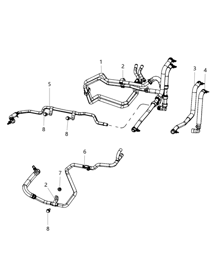 2017 Dodge Grand Caravan Heater Plumbing Diagram