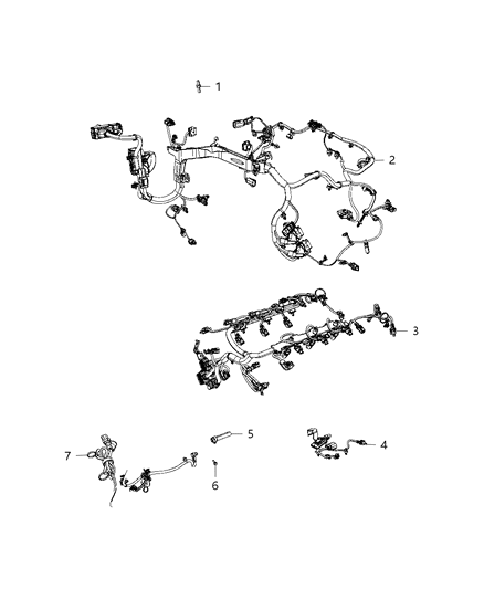 2019 Jeep Wrangler Engine Diagram for 68414372AC