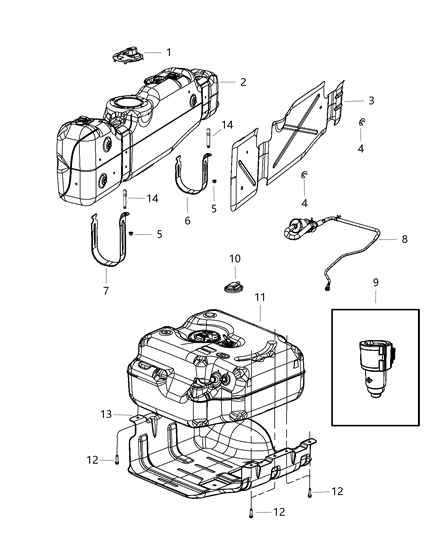 2012 Ram 4500 Fuel Tank Diagram