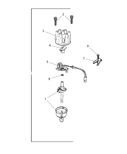 2002 Dodge Ram 2500 Regular Cab Distributor Diagram