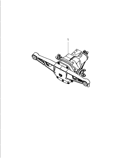 2002 Dodge Viper Differential-Rear Axle Diagram for 4763897AC