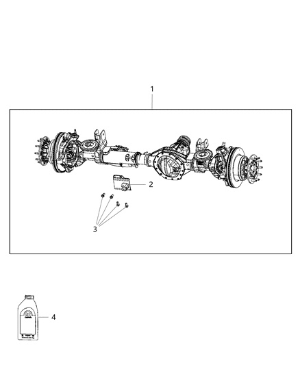 BRACKET-DAMPER Diagram for 68457002AA