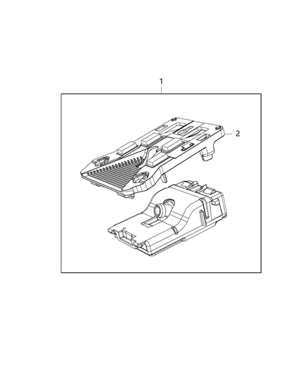 2019 Jeep Compass Front Camera System Diagram